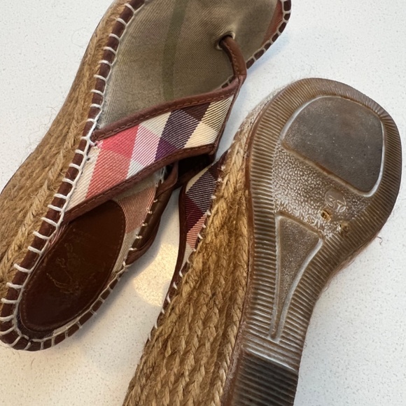 Burberry Wedges summer colours size 37 - Picture 2 of 8